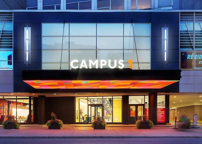 Campus1 Mtl Student Residence Downtown Montreal